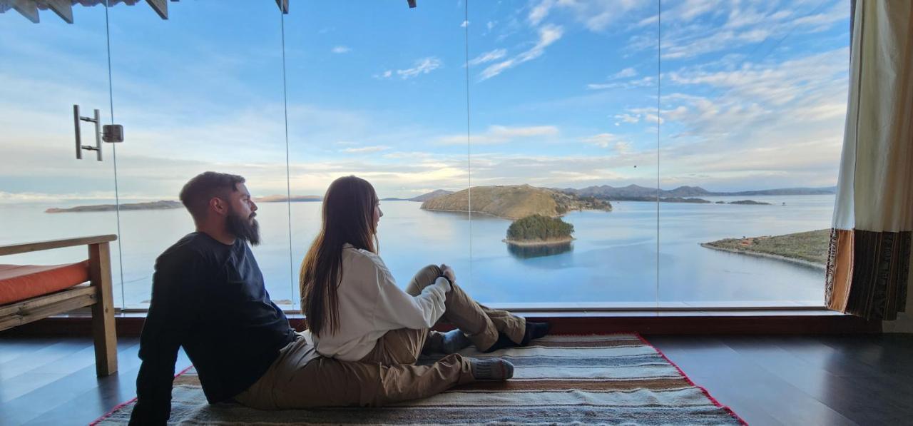 Inti Illimani Lodge Comunidad Yumani Esterno foto