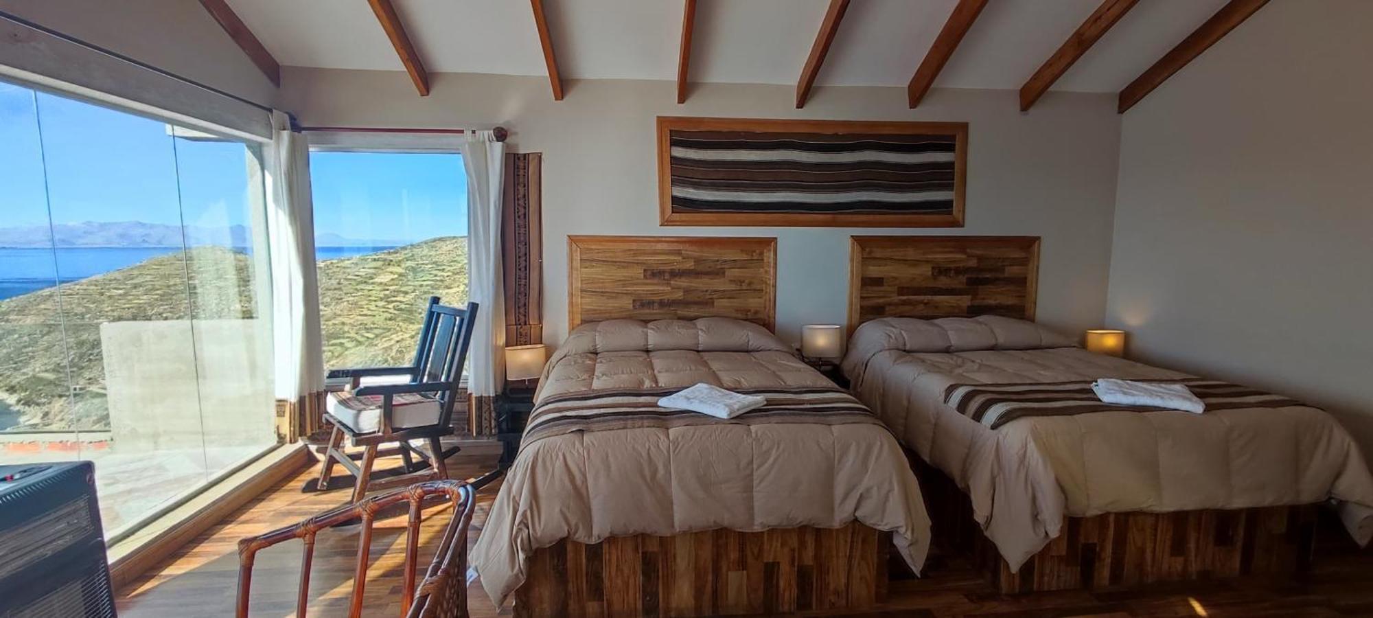 Inti Illimani Lodge Comunidad Yumani Esterno foto