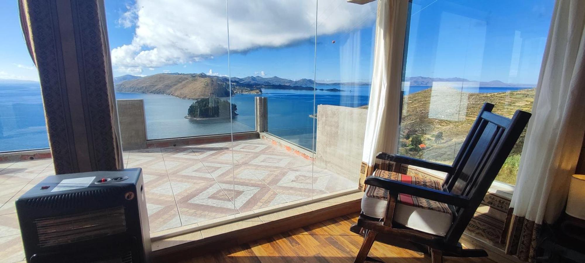 Inti Illimani Lodge Comunidad Yumani Esterno foto