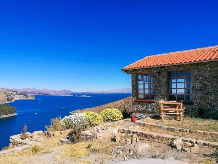Inti Illimani Lodge Comunidad Yumani Esterno foto