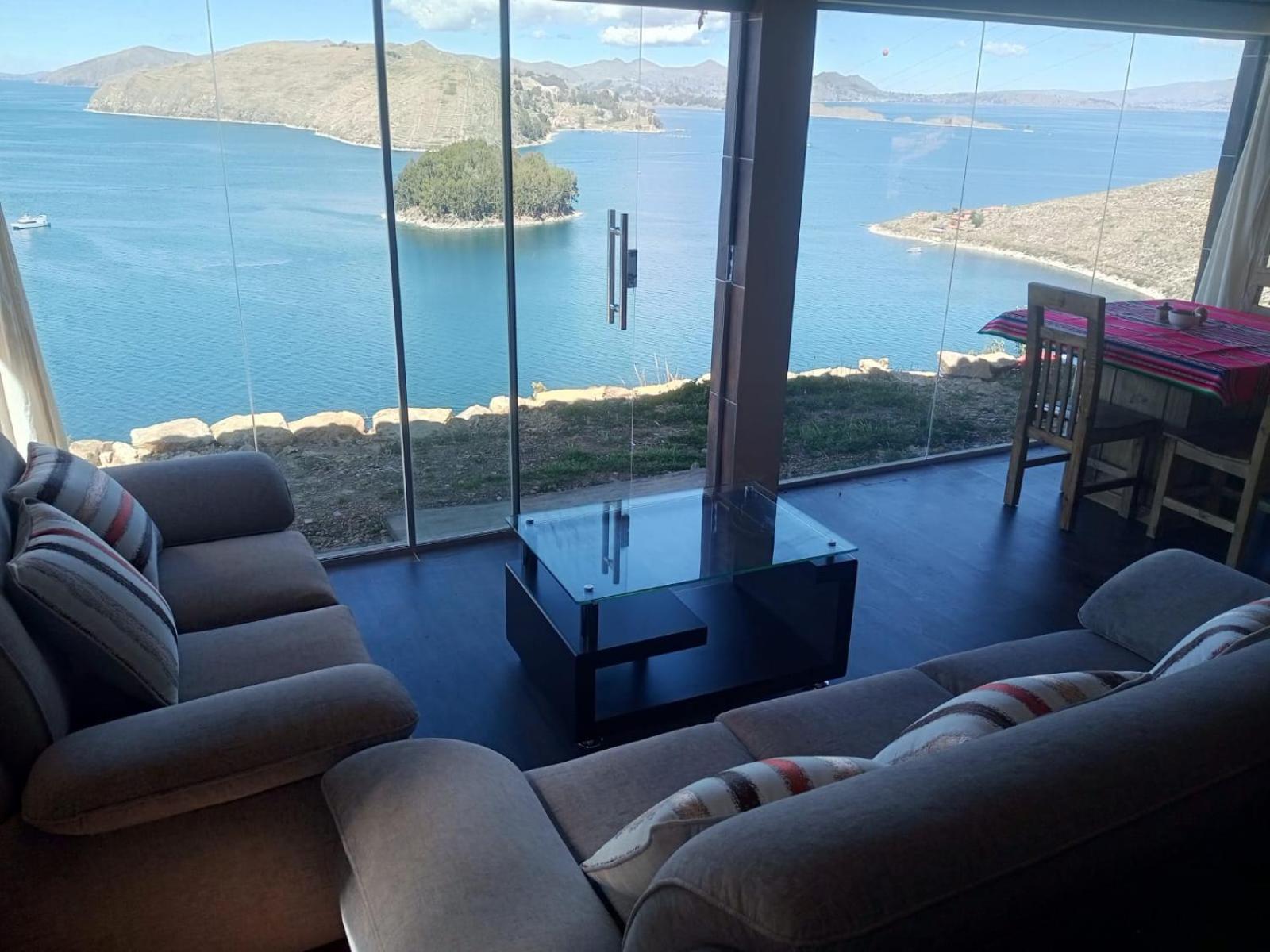 Inti Illimani Lodge Comunidad Yumani Esterno foto